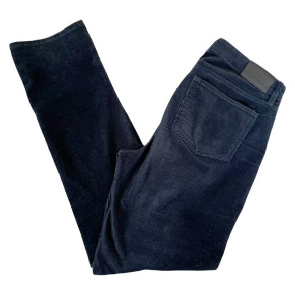 Lauren Ralph Lauren navy blue straight corduroy pants size 6 - Picture 3 of 8